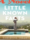 Cover image for Little Known Facts